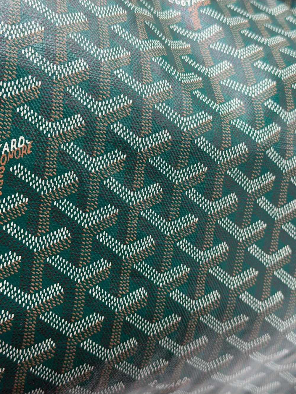 Goyard Boheme Rare Green Goyard line hobo  Shoulder Bag with pouch🔥